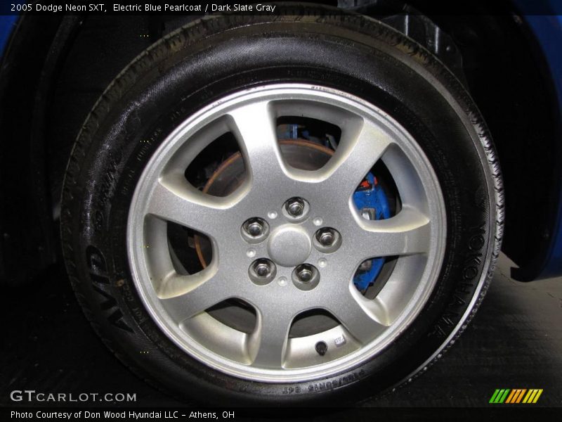 Electric Blue Pearlcoat / Dark Slate Gray 2005 Dodge Neon SXT