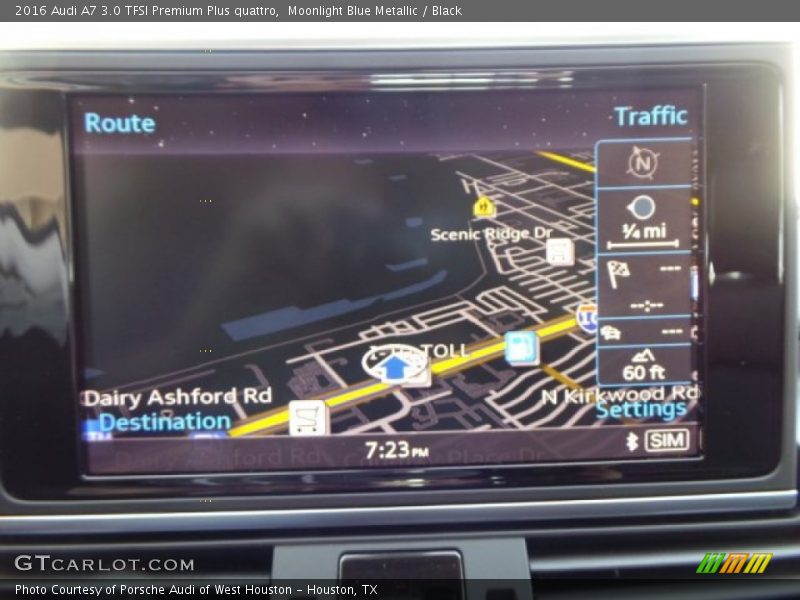 Navigation of 2016 A7 3.0 TFSI Premium Plus quattro