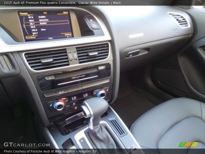 Glacier White Metallic / Black 2015 Audi A5 Premium Plus quattro Convertible
