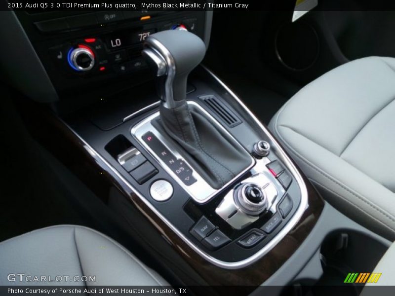 Mythos Black Metallic / Titanium Gray 2015 Audi Q5 3.0 TDI Premium Plus quattro