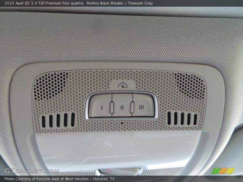 Mythos Black Metallic / Titanium Gray 2015 Audi Q5 3.0 TDI Premium Plus quattro