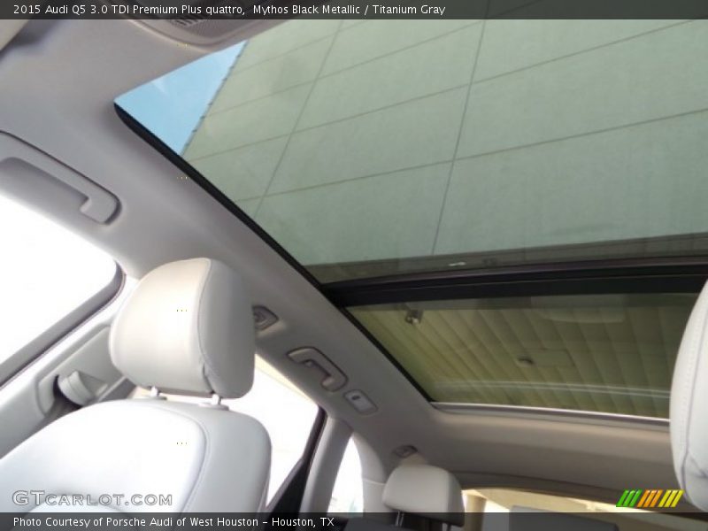 Mythos Black Metallic / Titanium Gray 2015 Audi Q5 3.0 TDI Premium Plus quattro