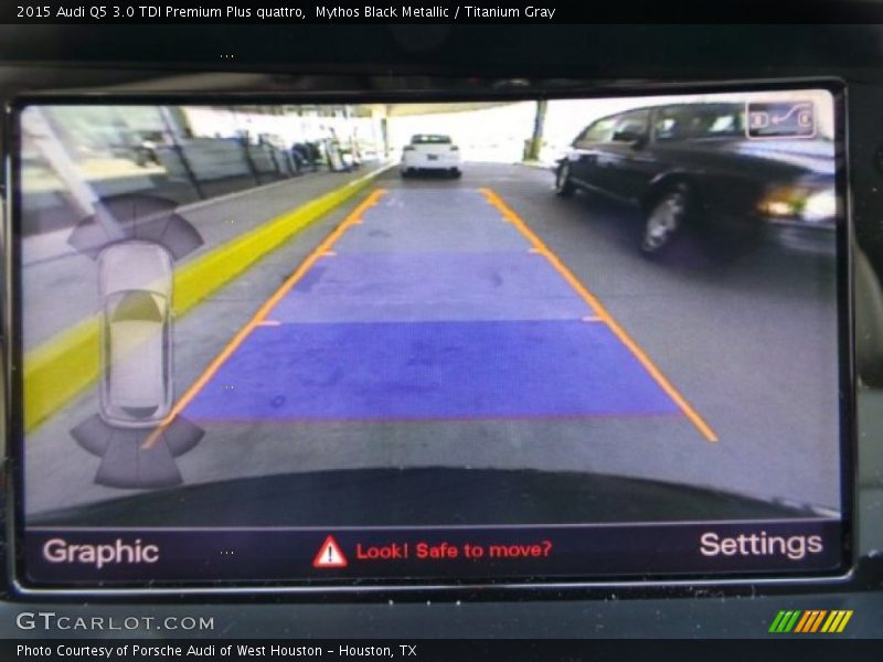 Mythos Black Metallic / Titanium Gray 2015 Audi Q5 3.0 TDI Premium Plus quattro
