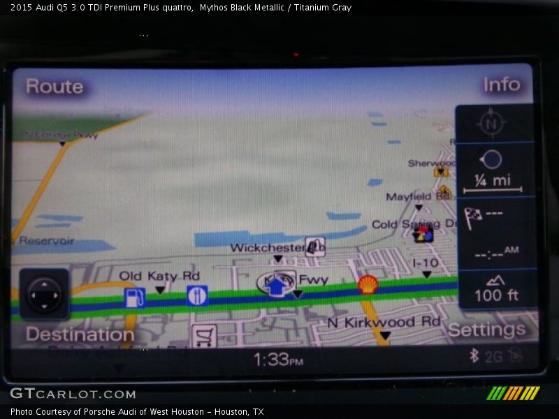 Mythos Black Metallic / Titanium Gray 2015 Audi Q5 3.0 TDI Premium Plus quattro