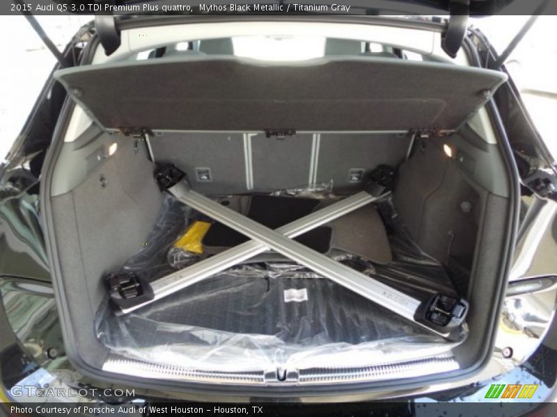 Mythos Black Metallic / Titanium Gray 2015 Audi Q5 3.0 TDI Premium Plus quattro