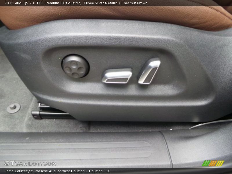 Cuvee Silver Metallic / Chestnut Brown 2015 Audi Q5 2.0 TFSI Premium Plus quattro