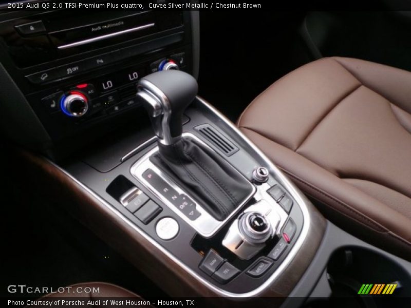 Cuvee Silver Metallic / Chestnut Brown 2015 Audi Q5 2.0 TFSI Premium Plus quattro