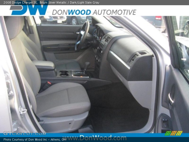 Bright Silver Metallic / Dark/Light Slate Gray 2008 Dodge Charger SE