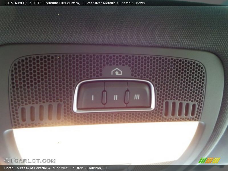 Cuvee Silver Metallic / Chestnut Brown 2015 Audi Q5 2.0 TFSI Premium Plus quattro
