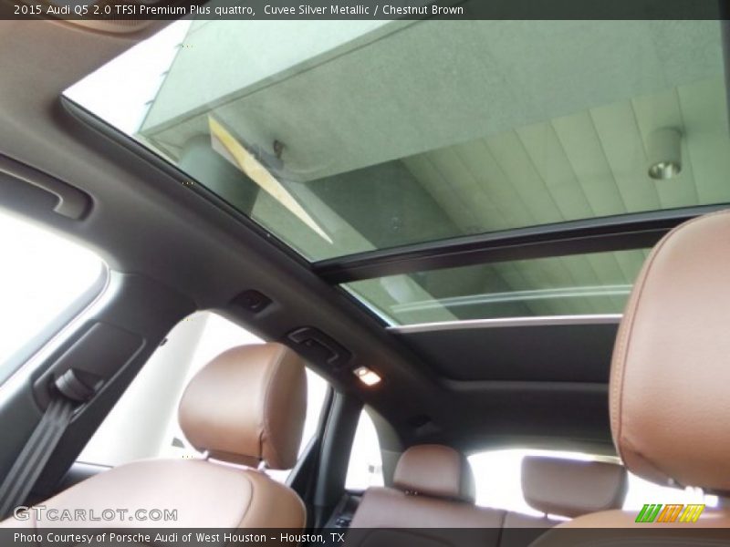 Cuvee Silver Metallic / Chestnut Brown 2015 Audi Q5 2.0 TFSI Premium Plus quattro