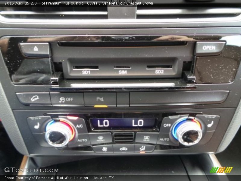 Cuvee Silver Metallic / Chestnut Brown 2015 Audi Q5 2.0 TFSI Premium Plus quattro