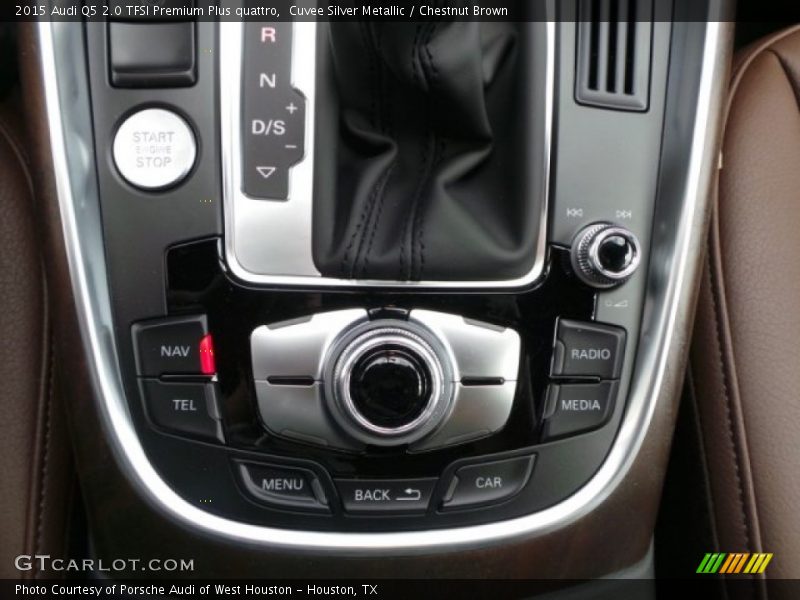 Cuvee Silver Metallic / Chestnut Brown 2015 Audi Q5 2.0 TFSI Premium Plus quattro