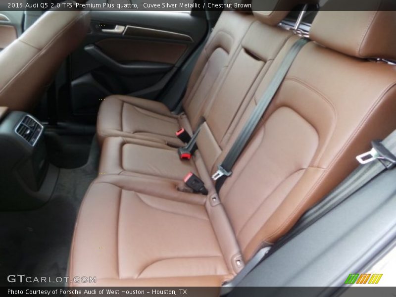 Cuvee Silver Metallic / Chestnut Brown 2015 Audi Q5 2.0 TFSI Premium Plus quattro