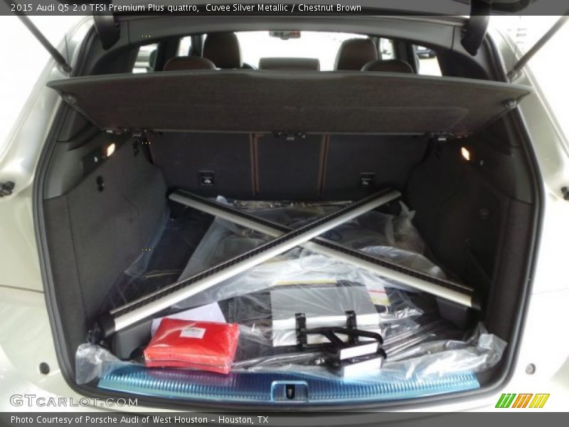 Cuvee Silver Metallic / Chestnut Brown 2015 Audi Q5 2.0 TFSI Premium Plus quattro