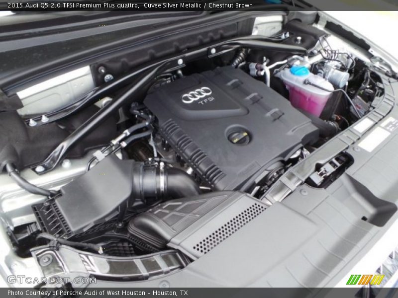 Cuvee Silver Metallic / Chestnut Brown 2015 Audi Q5 2.0 TFSI Premium Plus quattro