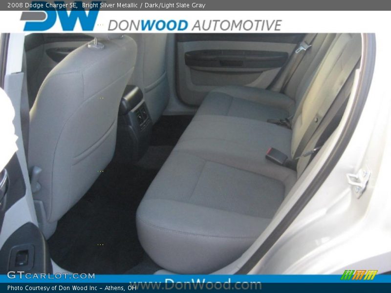 Bright Silver Metallic / Dark/Light Slate Gray 2008 Dodge Charger SE