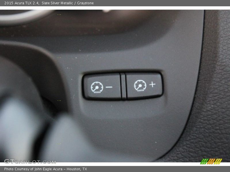 Slate Silver Metallic / Graystone 2015 Acura TLX 2.4