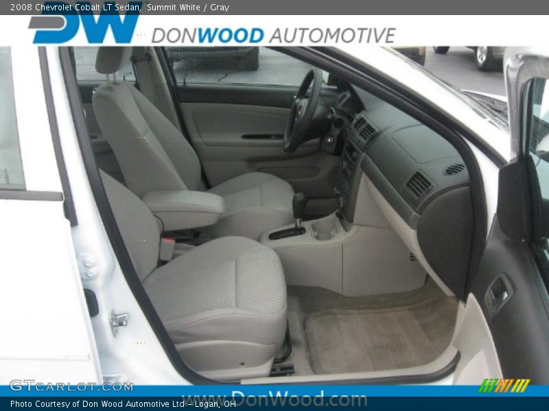 Summit White / Gray 2008 Chevrolet Cobalt LT Sedan