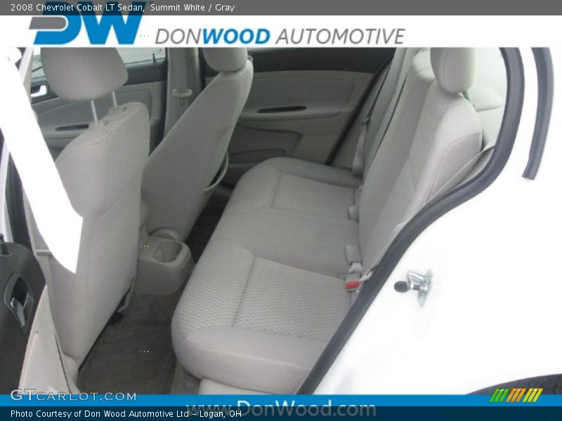 Summit White / Gray 2008 Chevrolet Cobalt LT Sedan