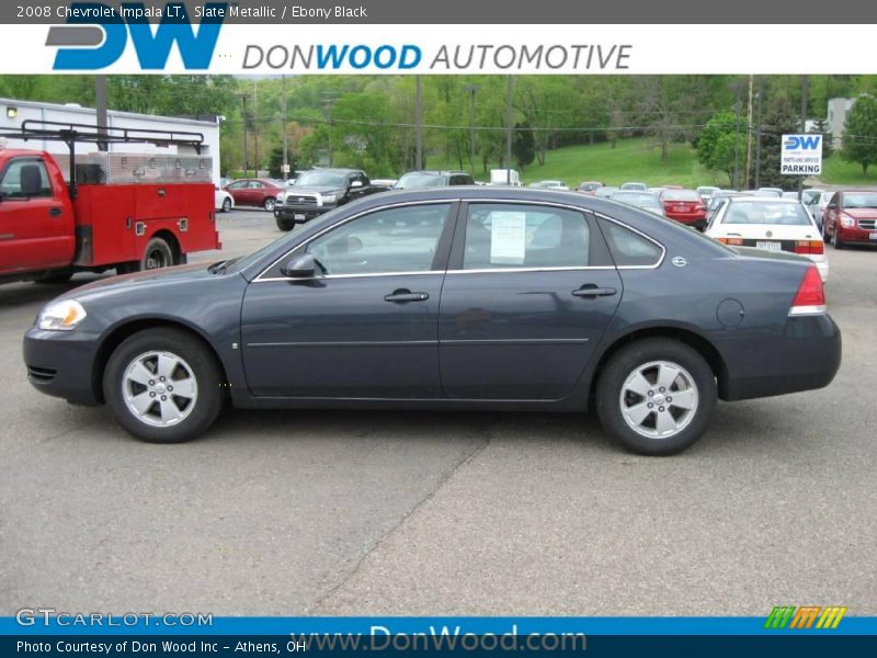 Slate Metallic / Ebony Black 2008 Chevrolet Impala LT