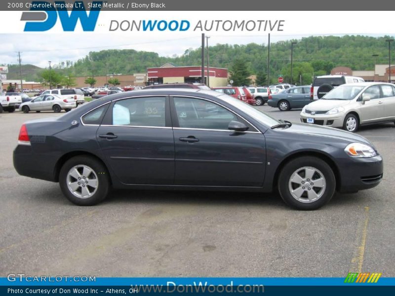 Slate Metallic / Ebony Black 2008 Chevrolet Impala LT