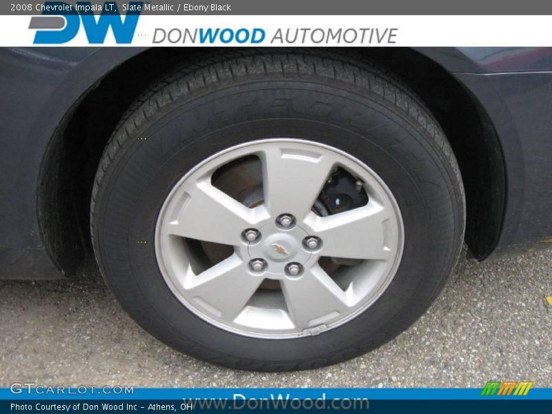 Slate Metallic / Ebony Black 2008 Chevrolet Impala LT