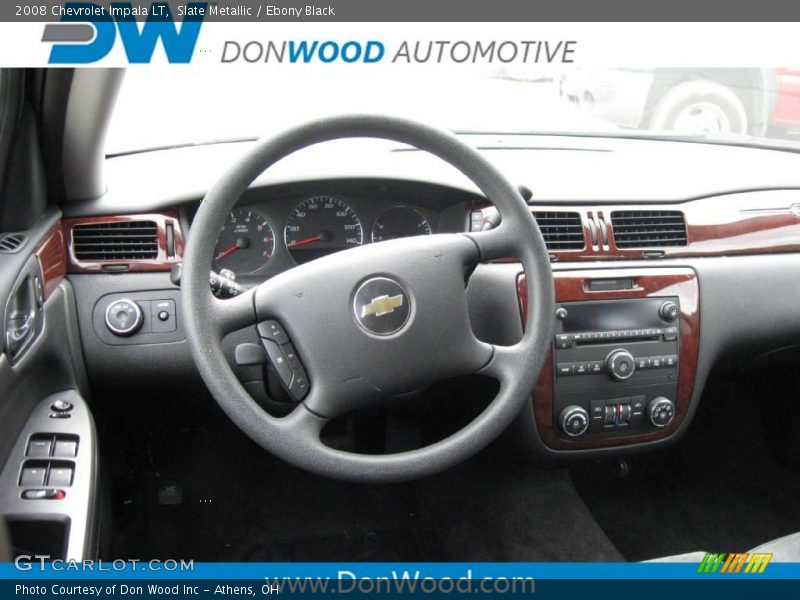 Slate Metallic / Ebony Black 2008 Chevrolet Impala LT
