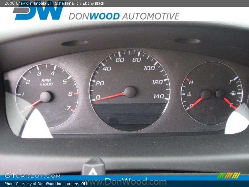 Slate Metallic / Ebony Black 2008 Chevrolet Impala LT