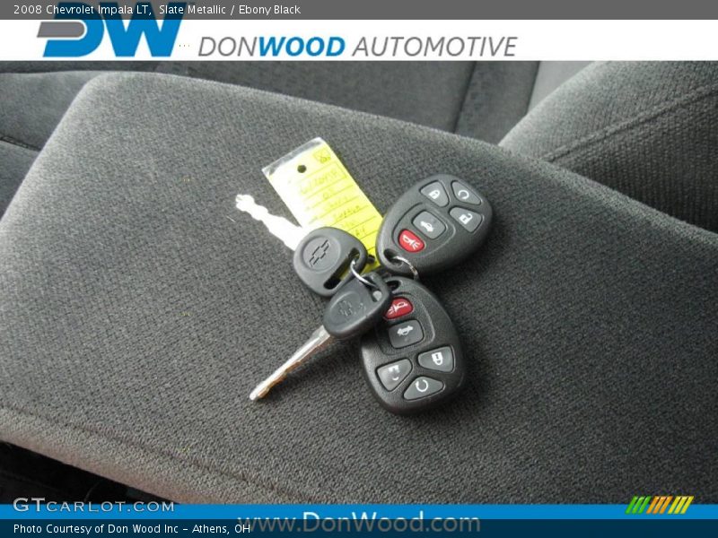 Slate Metallic / Ebony Black 2008 Chevrolet Impala LT