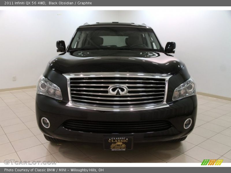 Black Obsidian / Graphite 2011 Infiniti QX 56 4WD