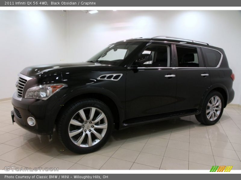 Black Obsidian / Graphite 2011 Infiniti QX 56 4WD