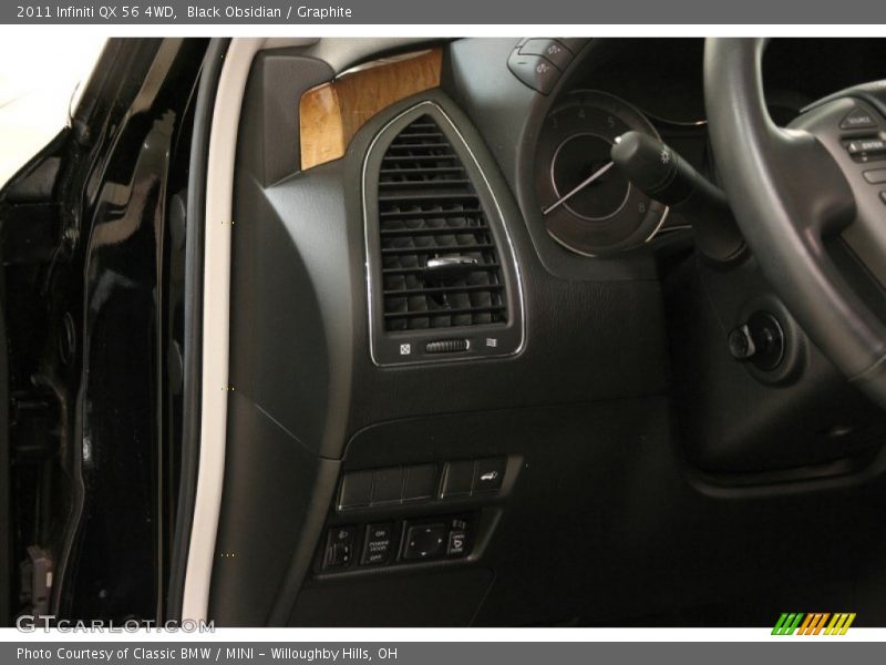 Black Obsidian / Graphite 2011 Infiniti QX 56 4WD