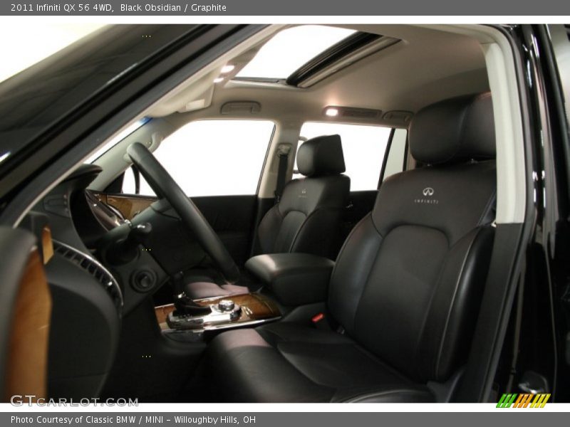 Black Obsidian / Graphite 2011 Infiniti QX 56 4WD
