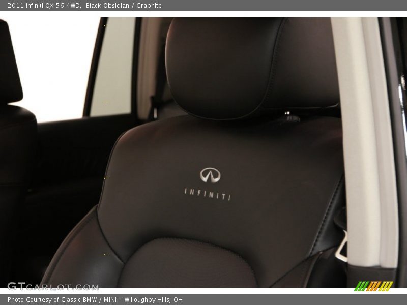 Black Obsidian / Graphite 2011 Infiniti QX 56 4WD