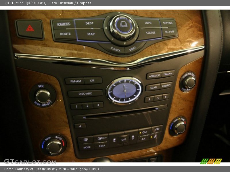 Black Obsidian / Graphite 2011 Infiniti QX 56 4WD