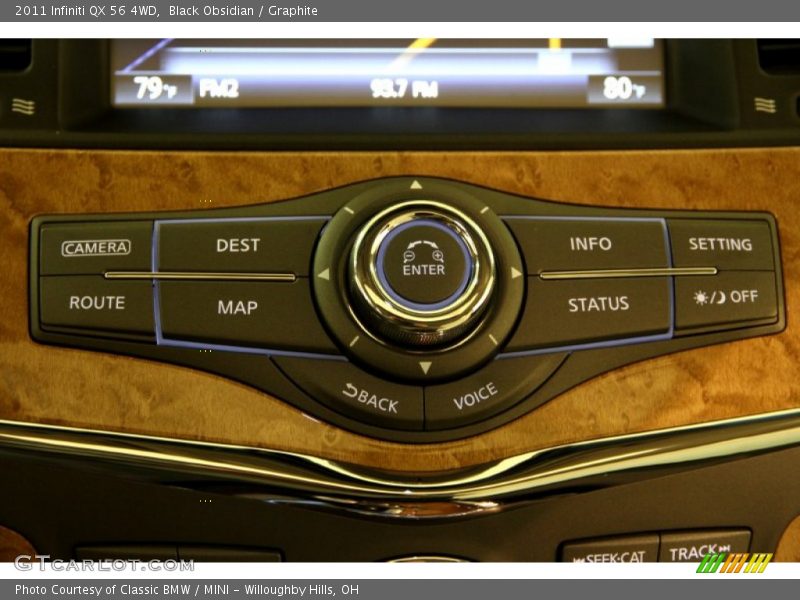 Black Obsidian / Graphite 2011 Infiniti QX 56 4WD