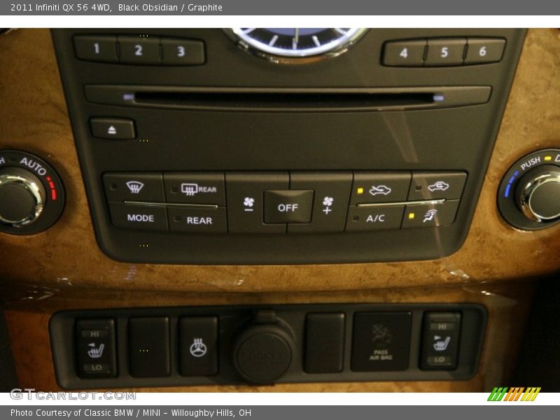 Black Obsidian / Graphite 2011 Infiniti QX 56 4WD