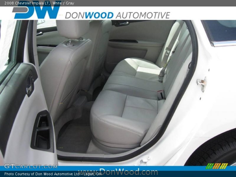 White / Gray 2008 Chevrolet Impala LT