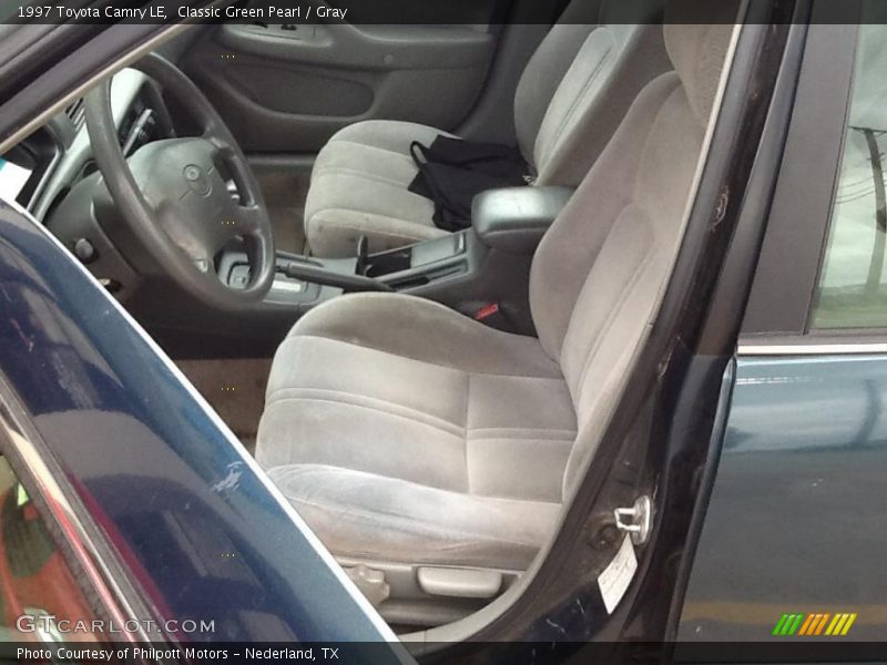 Classic Green Pearl / Gray 1997 Toyota Camry LE