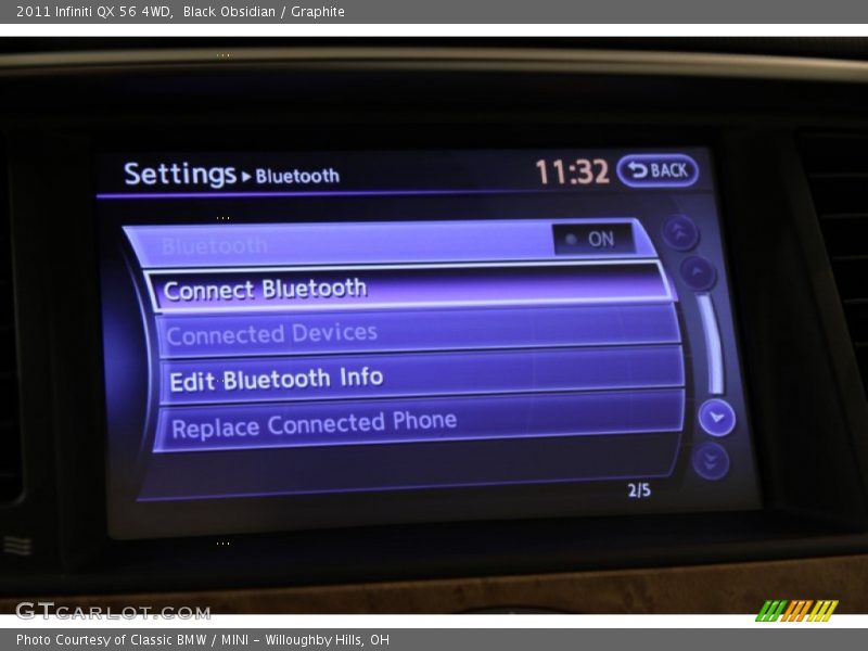 Black Obsidian / Graphite 2011 Infiniti QX 56 4WD