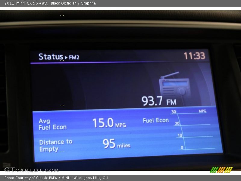 Black Obsidian / Graphite 2011 Infiniti QX 56 4WD