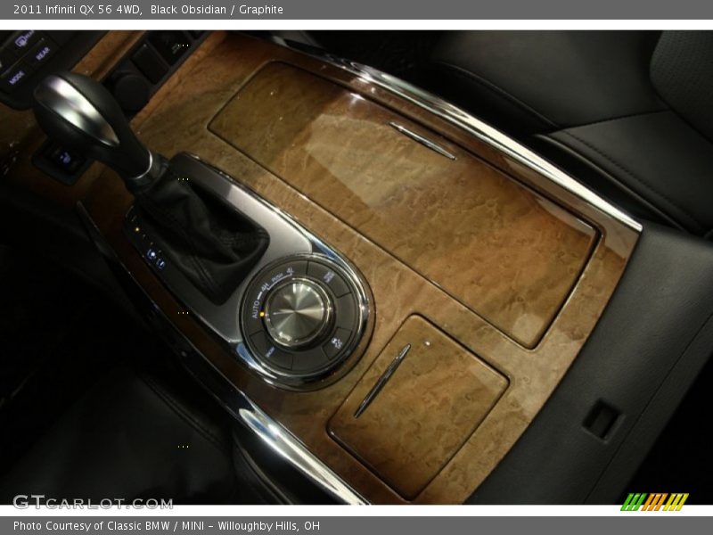 Black Obsidian / Graphite 2011 Infiniti QX 56 4WD