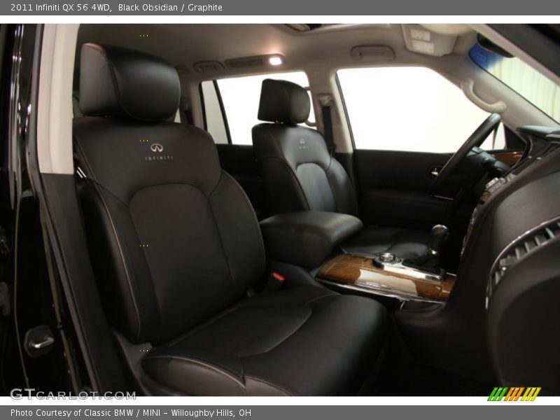 Black Obsidian / Graphite 2011 Infiniti QX 56 4WD