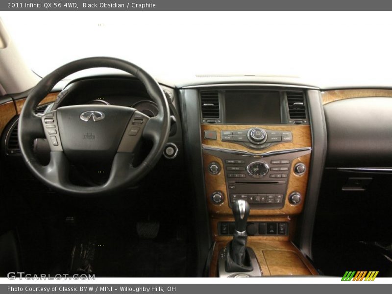 Black Obsidian / Graphite 2011 Infiniti QX 56 4WD