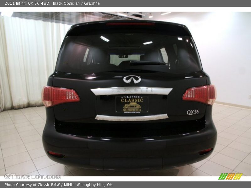 Black Obsidian / Graphite 2011 Infiniti QX 56 4WD