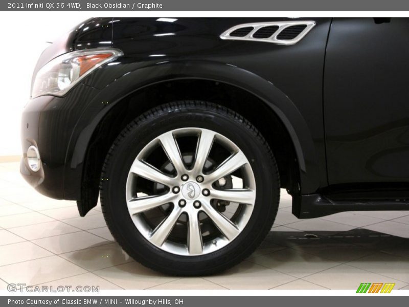 Black Obsidian / Graphite 2011 Infiniti QX 56 4WD