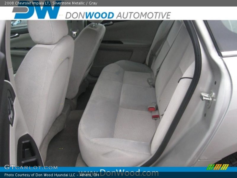 Silverstone Metallic / Gray 2008 Chevrolet Impala LT