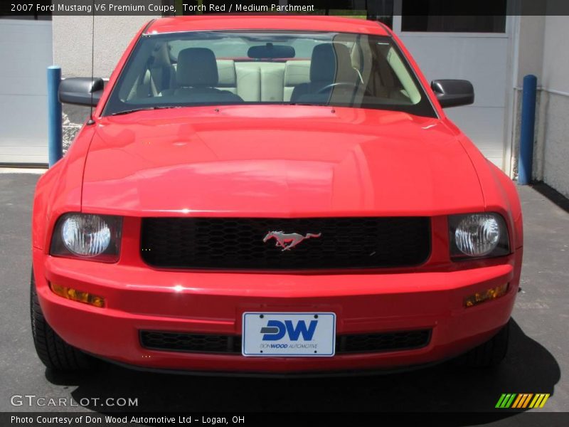 Torch Red / Medium Parchment 2007 Ford Mustang V6 Premium Coupe