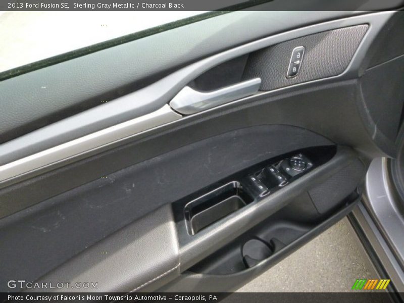 Sterling Gray Metallic / Charcoal Black 2013 Ford Fusion SE
