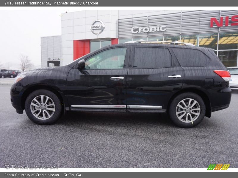 Magnetic Black / Charcoal 2015 Nissan Pathfinder SL